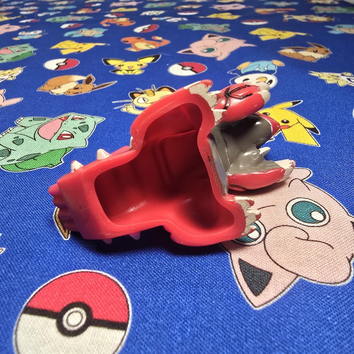 Pokemon Groudon Figure Finger Puppet 2003 Nintendo Bandai PVC Japan US Seller