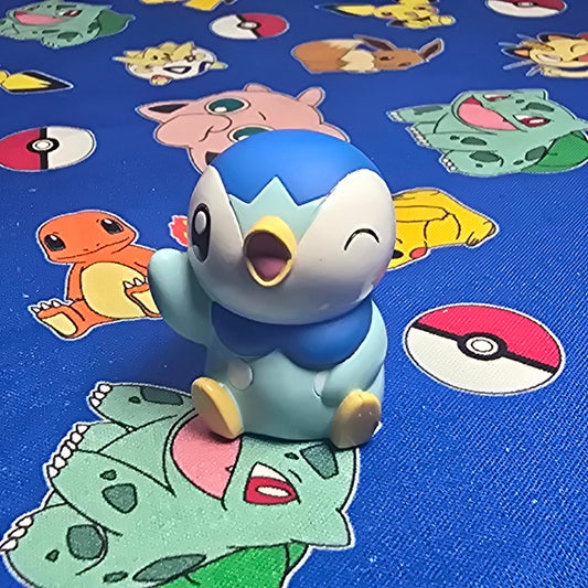 Pokemon Piplup Figure Finger Puppets 2007 Nintendo Bandai PVC Japan USA Seller
