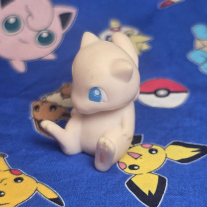 Pokemon Mew Figure Finger Puppet 2005 Nintendo Bandai PVC Japan USA Seller Toy