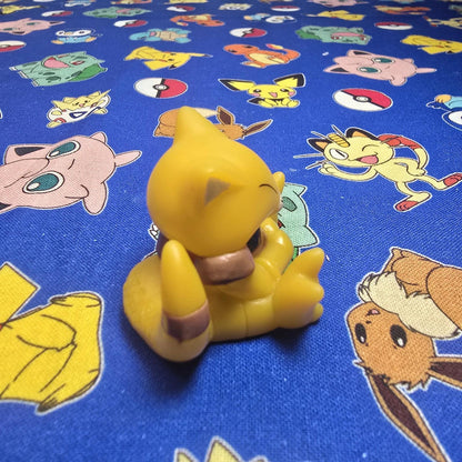 Pokemon Abra Figure Finger Puppet 1997 Bandai Nintendo Vintage USA Seller