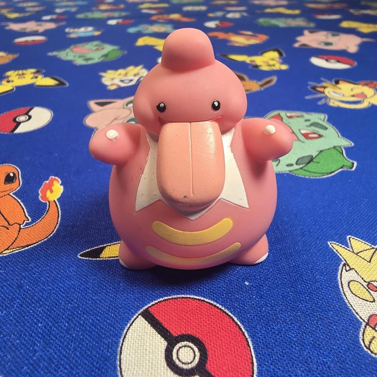 Pokemon Lickilicky Figure Finger Puppet 2007 Nintendo Bandai PVC Japan US Seller