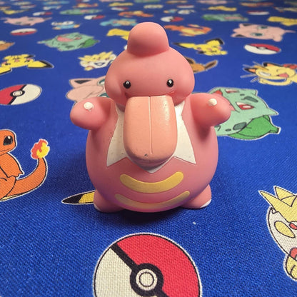 Pokemon Lickilicky Figure Finger Puppet 2007 Nintendo Bandai PVC Japan US Seller