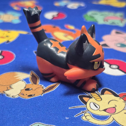 Pokemon Torracat Figure Finger Puppet 2019 Nintendo Bandai PVC Japan USA Seller