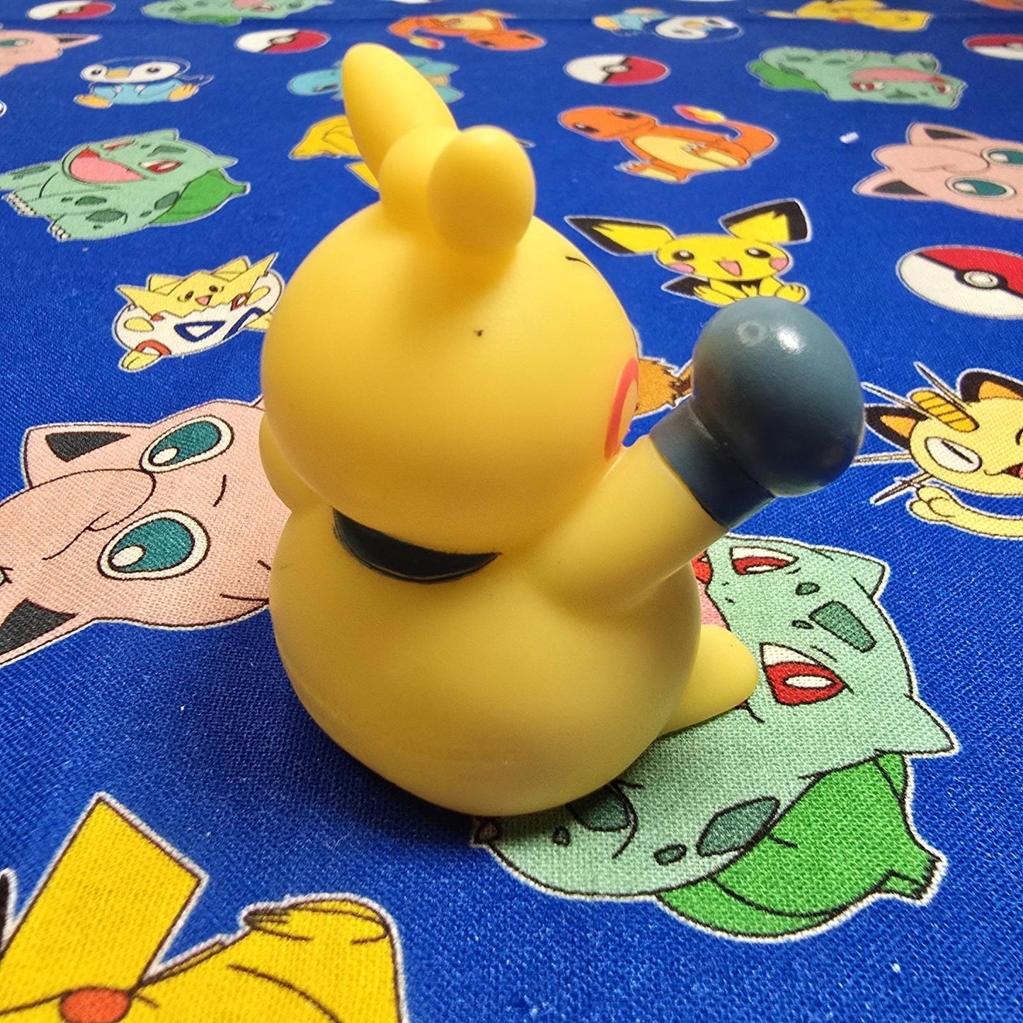 Pokemon Makuhita Figure Finger Puppet 2005 Nintendo Bandai PVC Vintage Japan USA
