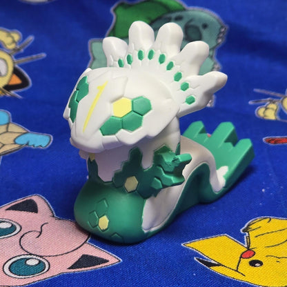 Pokemon Zygarde 50% Shiny Form Figure Finger Puppet 2014 Nintendo Bandai Japan