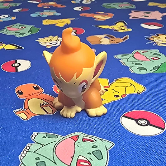 Pokemon Chimchar Figure Finger Puppet 2006 Nintendo Bandai PVC Japan USA Seller