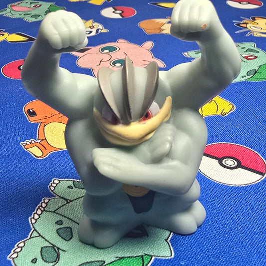 Pokemon Machamp Figure Finger Puppet 2005 Nintendo Bandai PVC Vintage Japan USA
