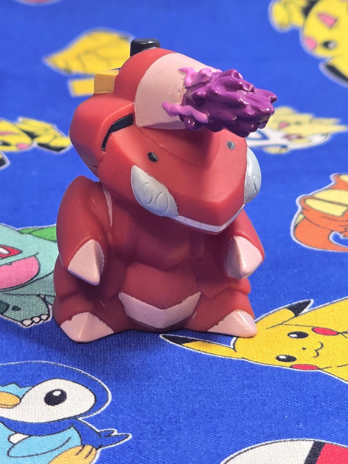 Pokemon Shiny Genesect Figure Finger Puppet 2013 Nintendo Bandai PVC Japan USA