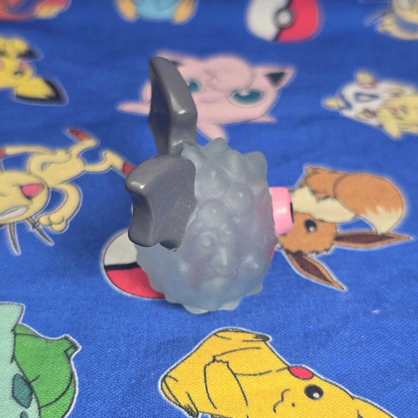 Pokemon Woobat Clear Figure Finger Puppet 2010 Nintendo Bandai Japan USA Seller