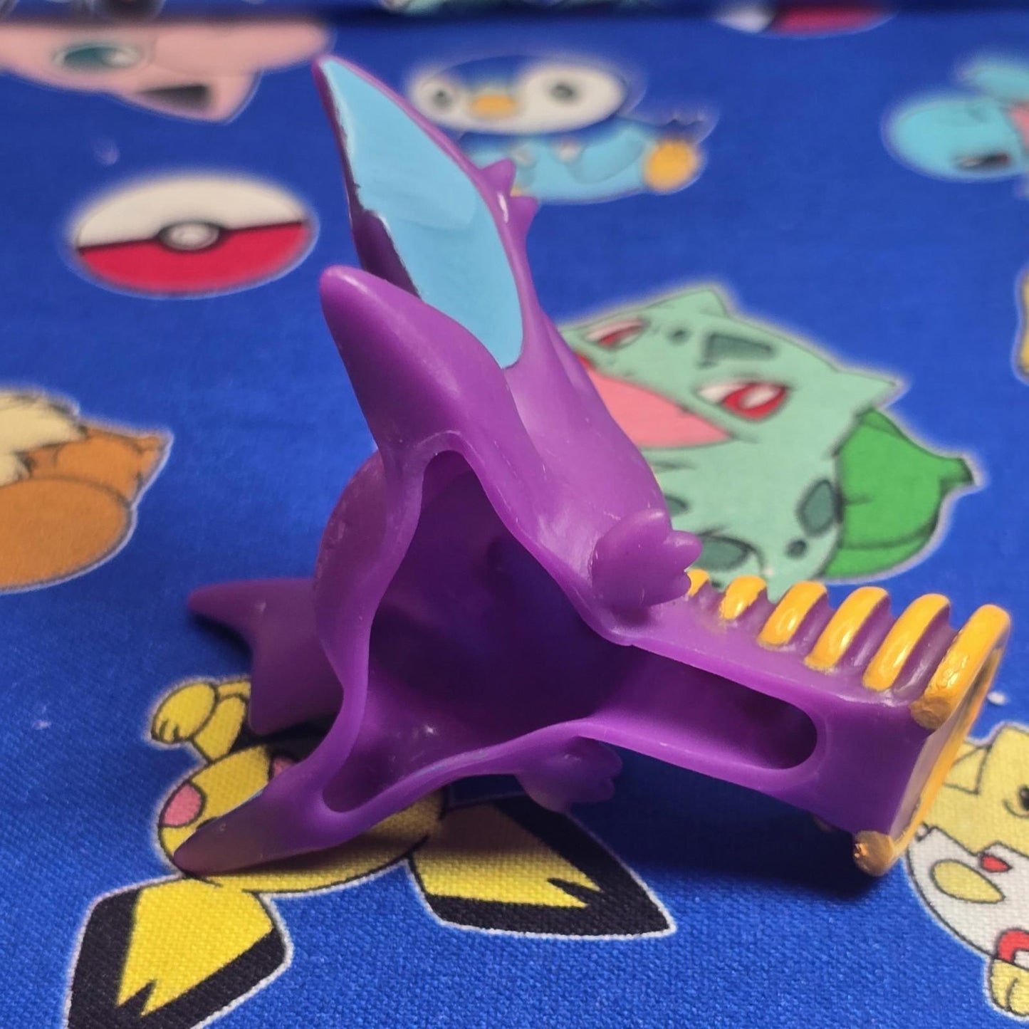 Pokemon Crobat Figure Finger Puppet 2010 Nintendo Bandai PVC Japan USA Seller