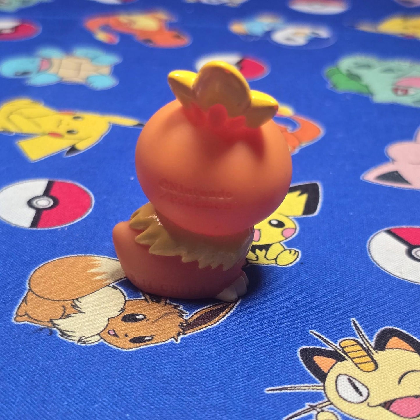 Pokemon Torchic Figure Finger Puppet 2015 Nintendo Bandai PVC Vintage Japan USA
