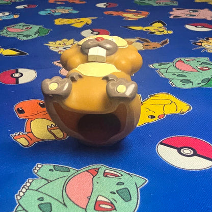 Pokemon Bibarel Figure Finger Puppet 2006 Nintendo Bandai PVC Vintage Japan USA