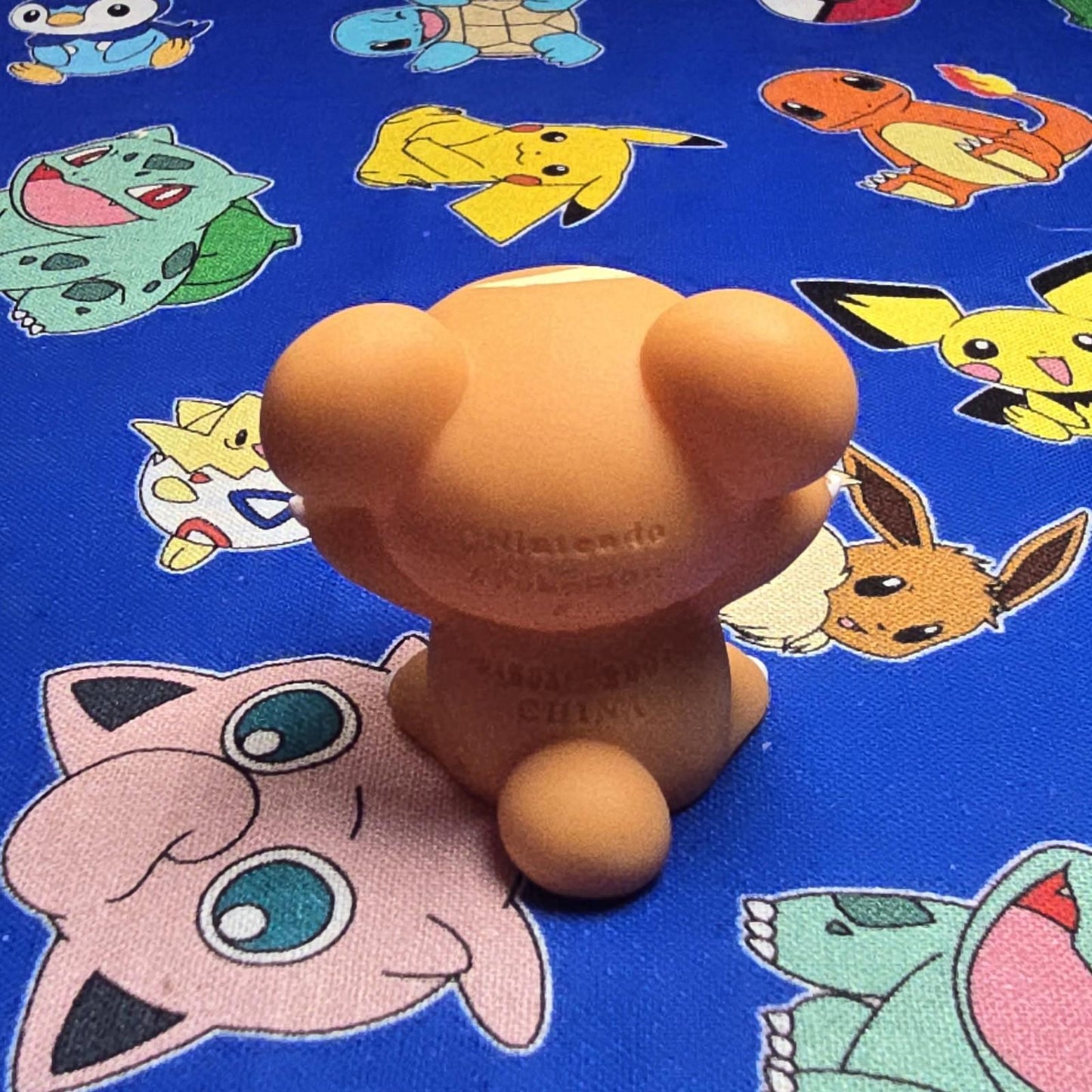 Pokemon Teddiursa Figure Finger Puppet 2008 Nintendo Bandai Japan PVC USA Seller