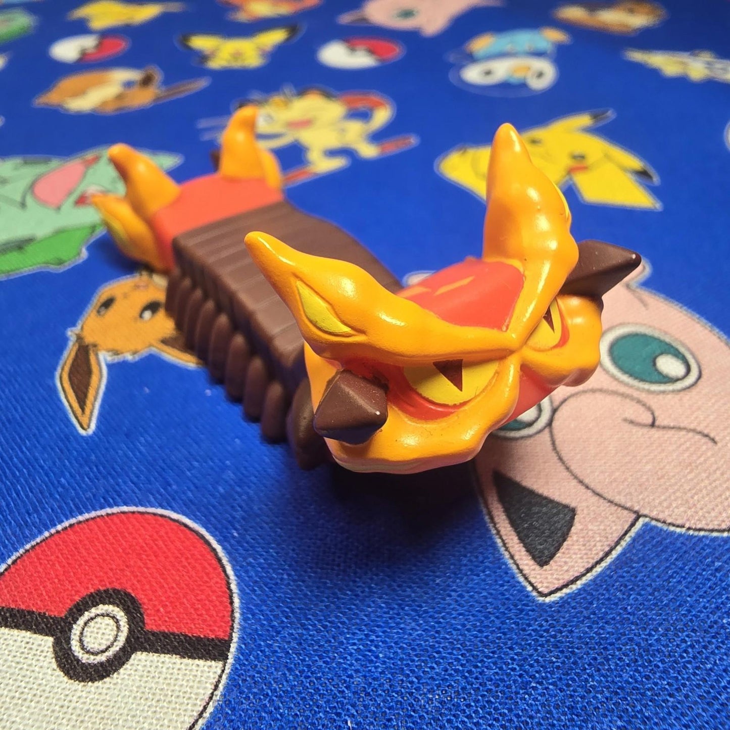 Pokemon Centiskorch Figure Finger Puppet 2022 Nintendo Bandai PVC Japan US Stock