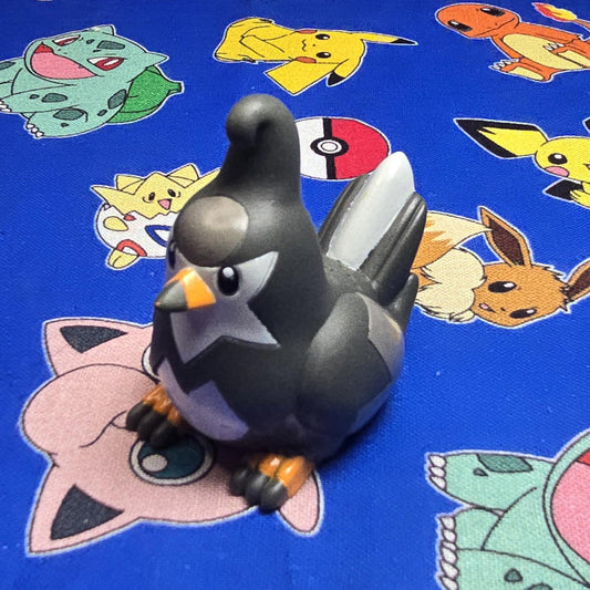 Pokemon Staravia Figure Finger Puppet 2006 Nintendo Bandai PVC Vintage Japan USA