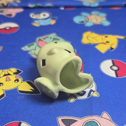 Pokemon Larvitar Figure Finger Puppet 2000 Nintendo Bandai Vintage PVC Japan USA
