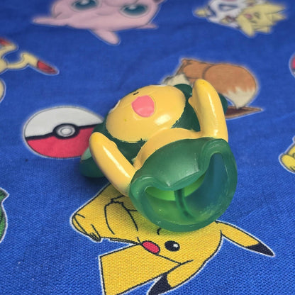 Pokemon Pansage Clear Figure Finger Puppet 2010 Nintendo Bandai Japan USA Seller