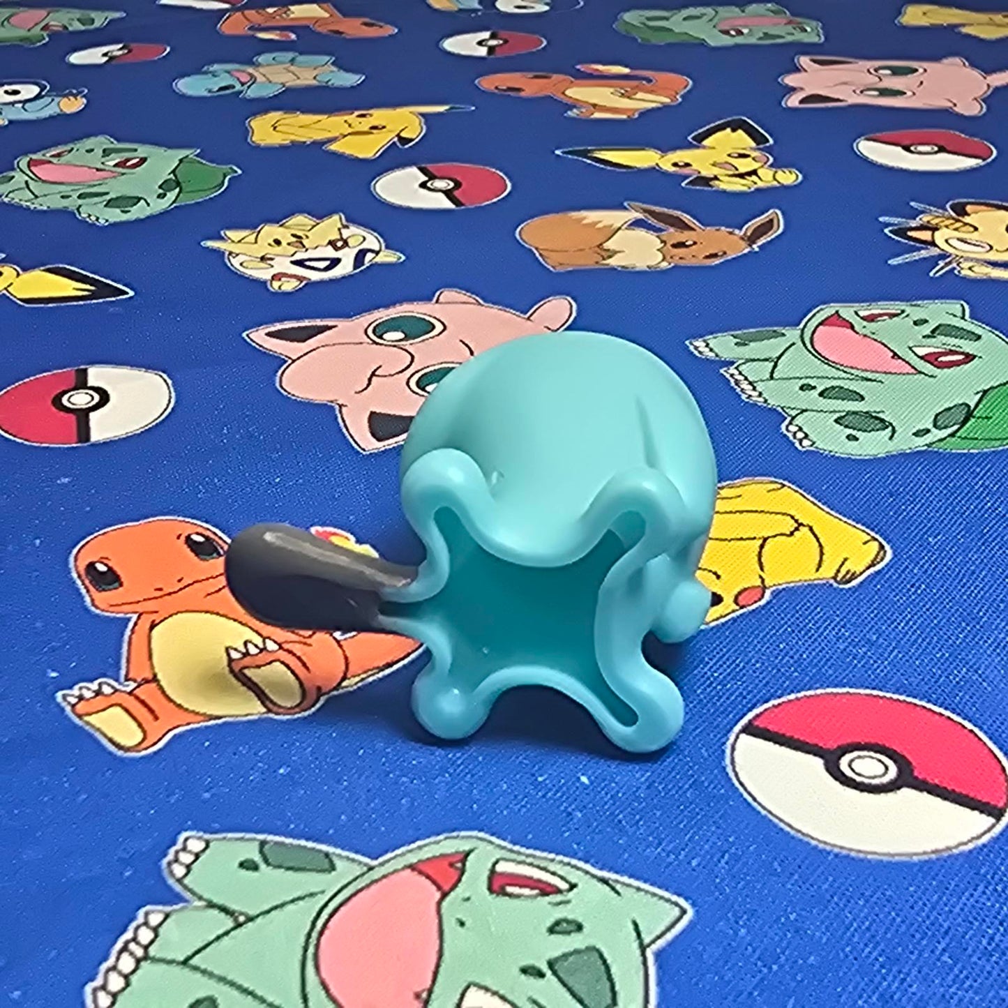 Pokemon Wobbuffet Figure Finger Puppet 2000 Nintendo Bandai Vintage PVC Japan US