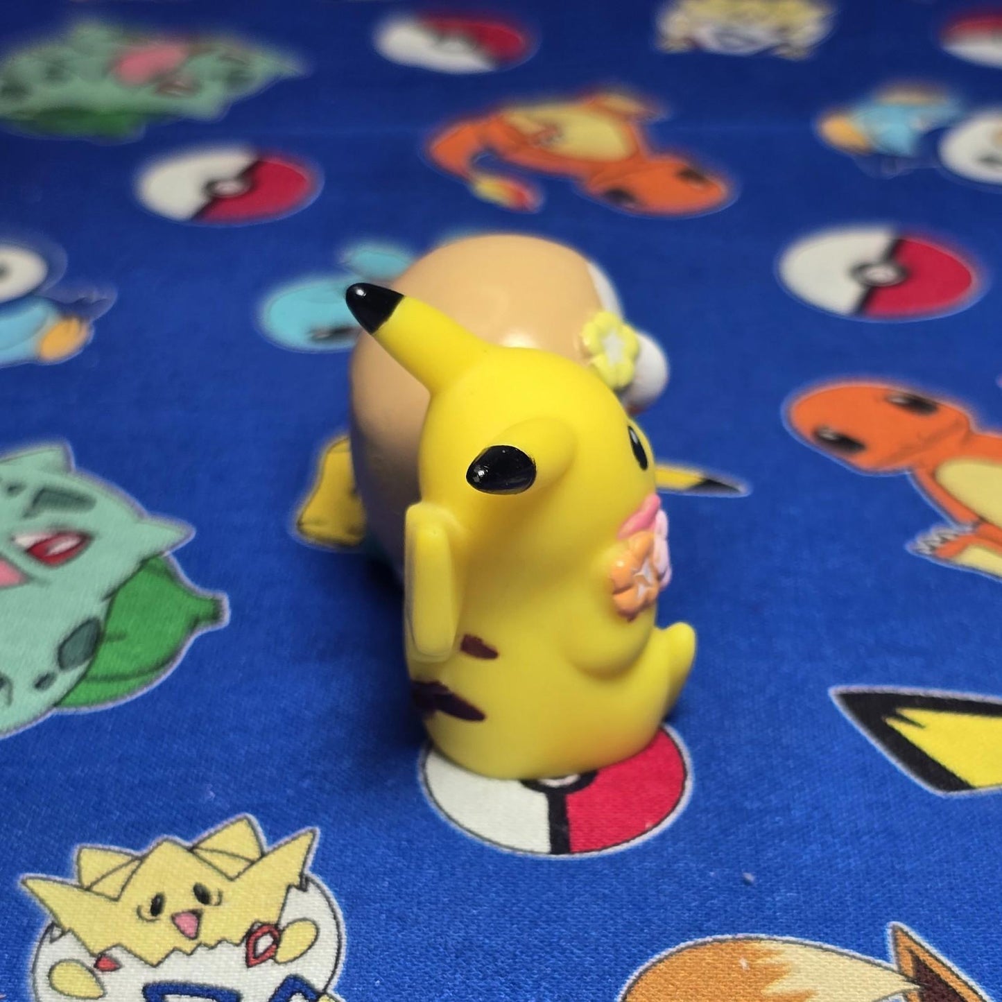 Pokemon Pikachu & Rowlet Figure Finger Puppet 2022 Nintendo PVC Bandai Japan USA