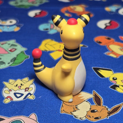 Pokemon Ampharos Figure Finger Puppet 2022 Nintendo Bandai PVC Japan USA Seller