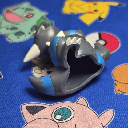 Pokemon Rampardos Figure Finger Puppet 2009 Nintendo Bandai PVC Japan USA Seller