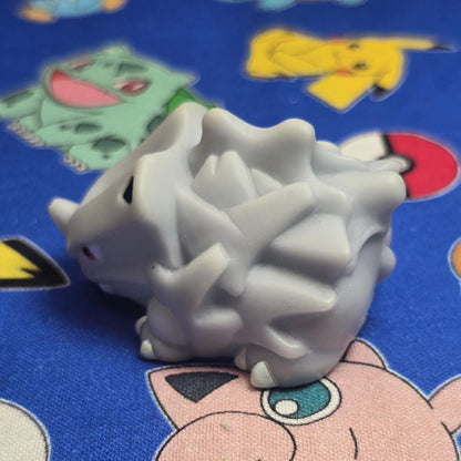 Pokemon Rhyhorn Figure Finger Puppet 1996 Nintendo Bandai Vintage Japan USA