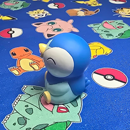 Pokemon Piplup Figure Finger Puppets 2007 Nintendo Bandai PVC Japan USA Seller