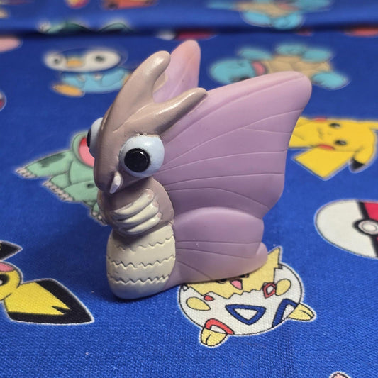 Pokemon Venomoth Light Figure Finger Puppet 1998 Nintendo Bandai PVC Vintage USA