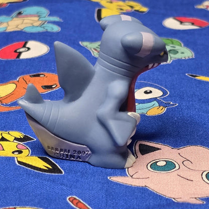 Pokemon Gabite Figure Finger Puppet 2007 Nintendo Bandai PVC Japan USA Seller