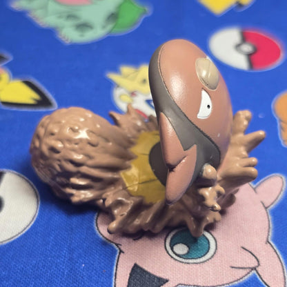 Pokemon Stunfisk Figure Finger Puppet 2012 Nintendo Bandai PVC Japan USA Seller
