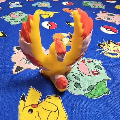 Pokemon Moltres Figure Finger Puppet 2007 Nintendo Bandai PVC Japan US Seller