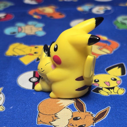 Pokemon Pikachu & Pichu Figure Finger Puppet 2019 Nintendo Bandai PVC Japan USA