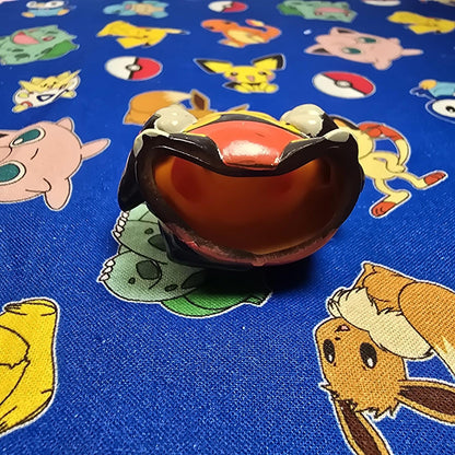 Pokemon Emboar Figure Finger Puppet 2012 Nintendo Bandai PVC Japan USA Seller