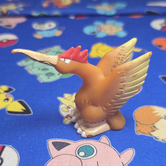 Pokemon Fearow Figure Finger Puppet 1998 Nintendo Bandai PVC Vintage Japan USA