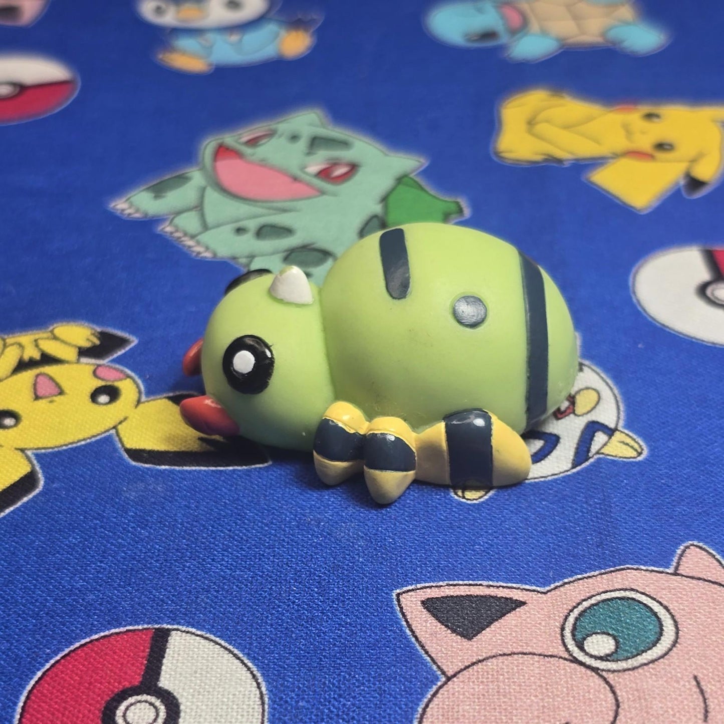 Pokemon Spinarak Figure Finger Puppet 1999 Nintendo Bandai PVC Vintage Japan US