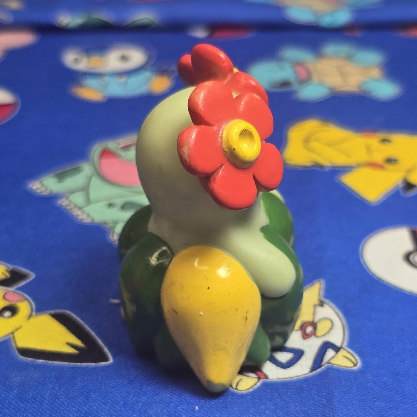 Pokemon Bellossom Figure Finger Puppet 1999 Nintendo Bandai PVC Vintage Japan US