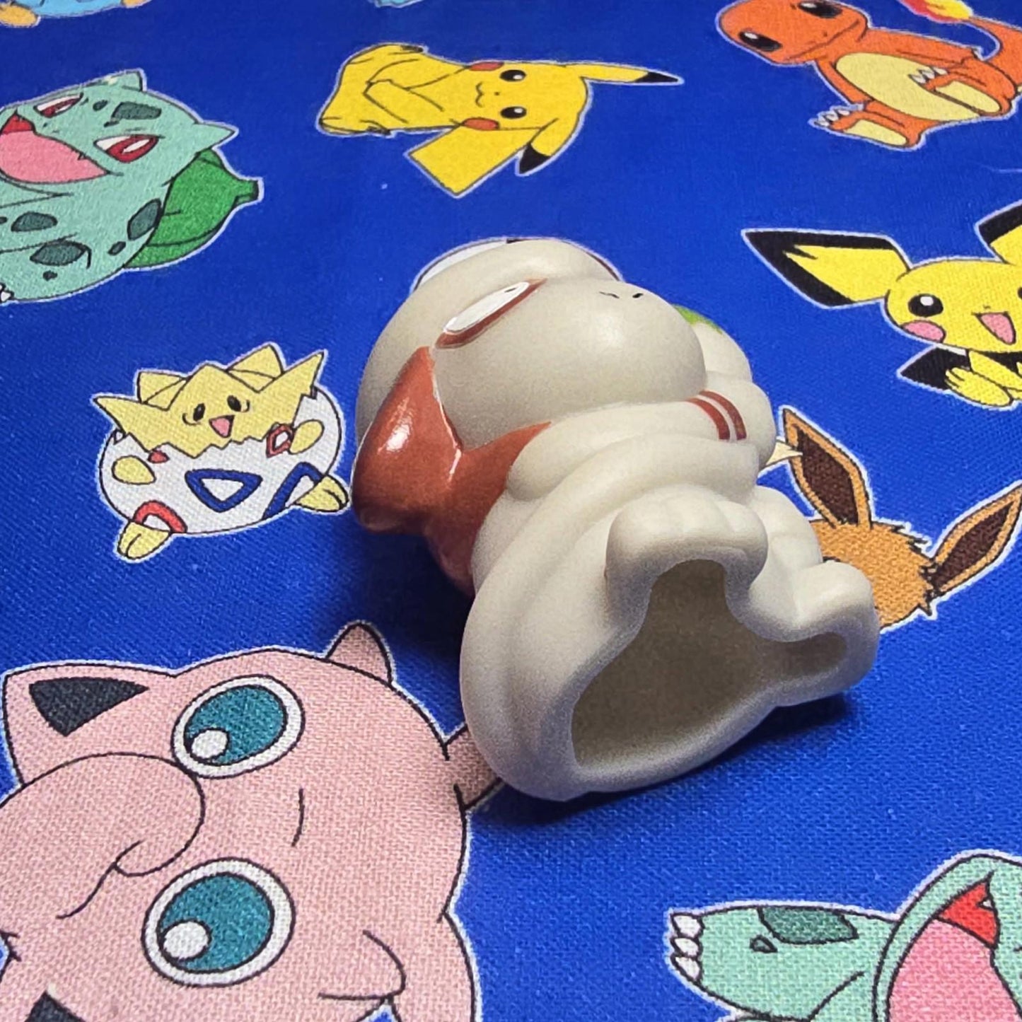 Pokemon Smeargle Figure Finger Puppet 2007 Nintendo Bandai PVC Japan USA Seller