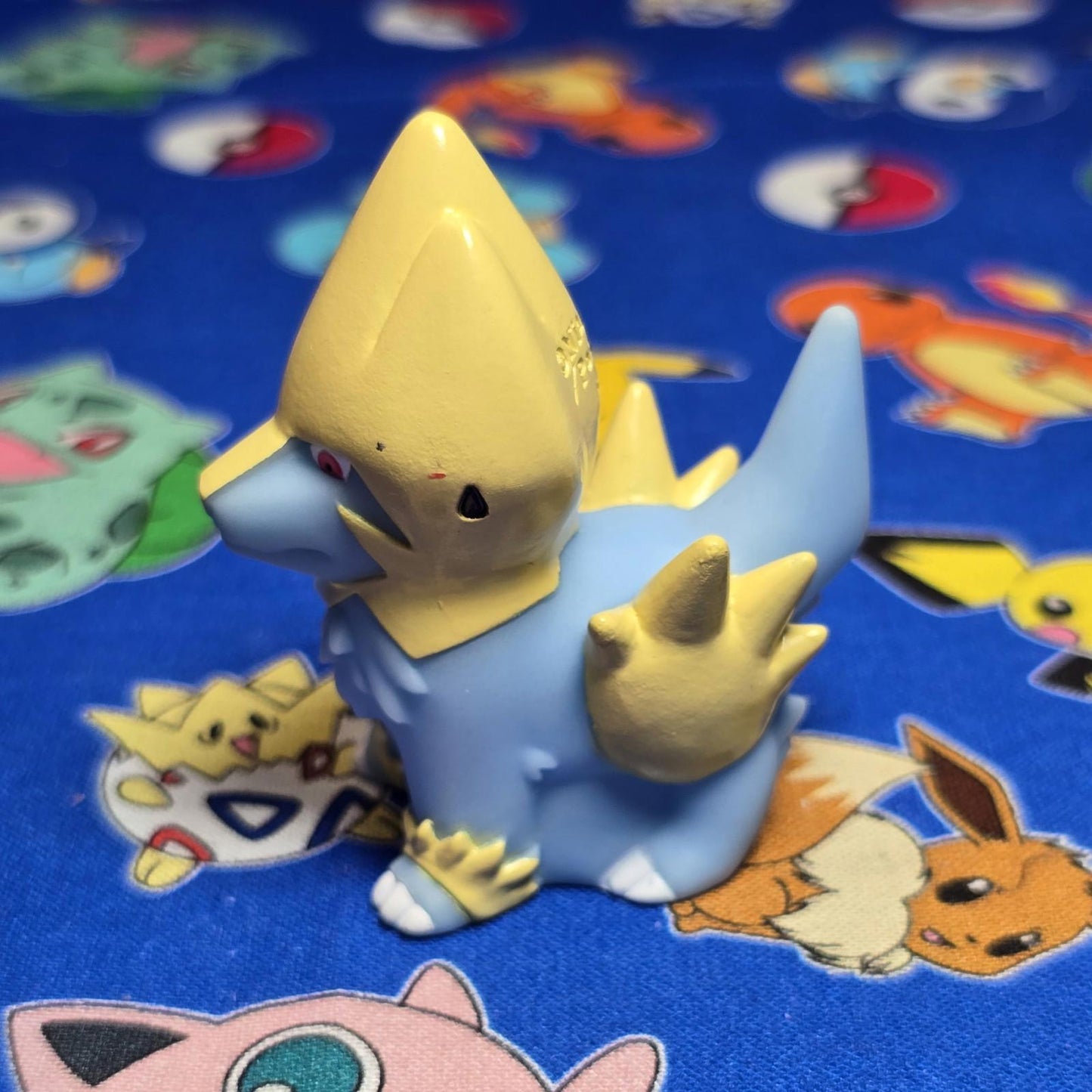 Pokemon Manectric Figure Finger Puppet 2013 Nintendo Bandai PVC Japan USA Seller