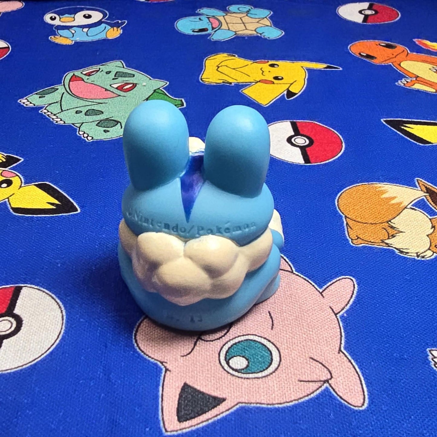 Pokemon Froakie Figure Finger Puppet 2013 Nintendo Bandai PVC Japan USA Seller