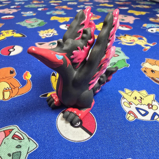 Pokemon Moltres Galarian Galar Figure Finger Puppet 2021 Nintendo Bandai Japan