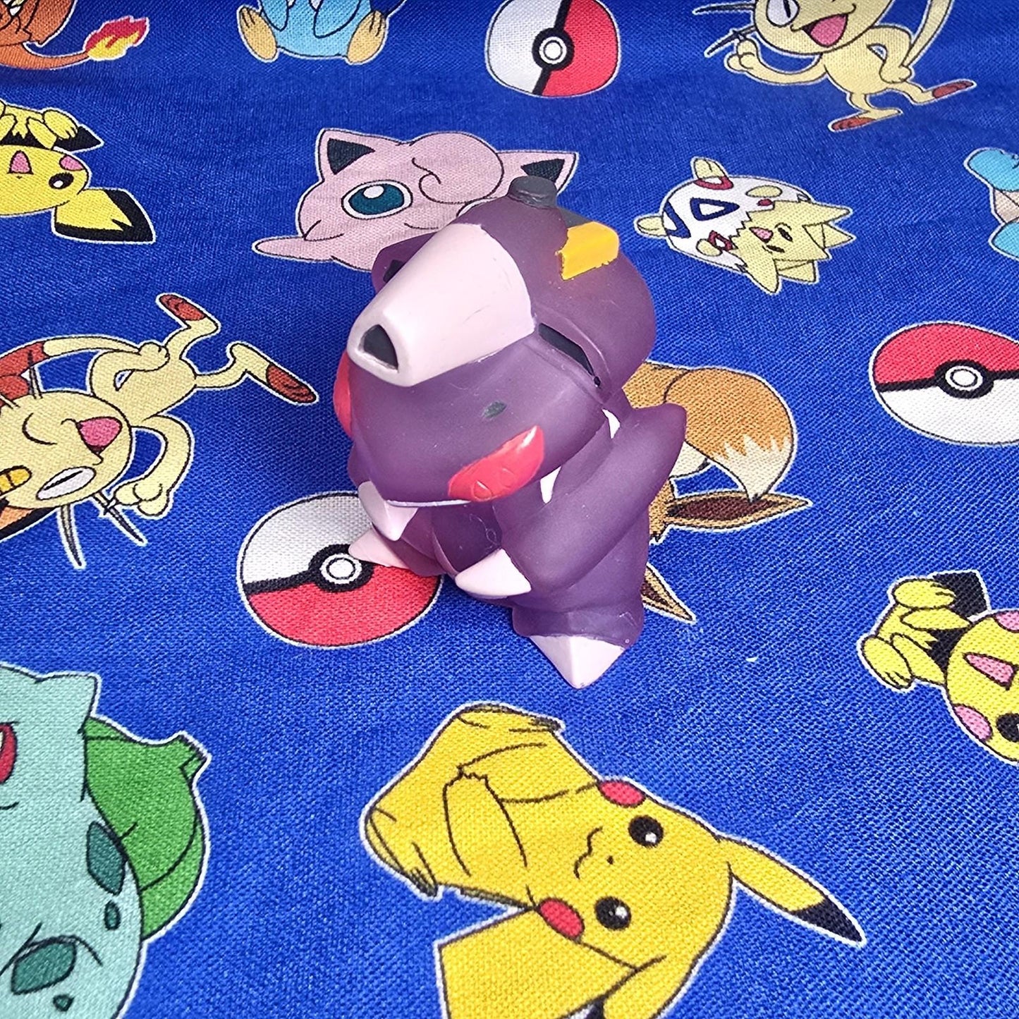 Pokemon Genesect Clear Figure Finger Puppet 2012 Nintendo Bandai Japan US Seller