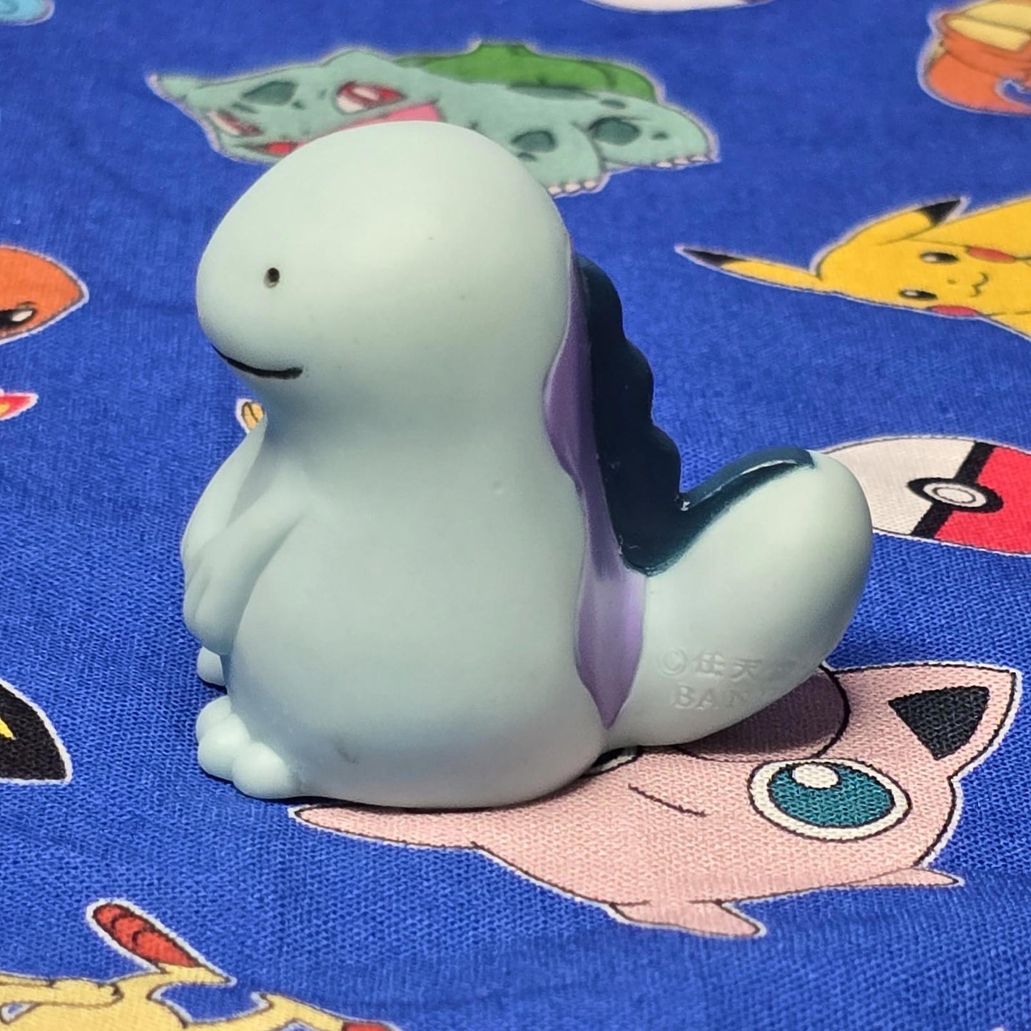 Pokemon Quagsire Figure Finger Puppet 1999 Nintendo Bandai PVC Vintage Japan USA