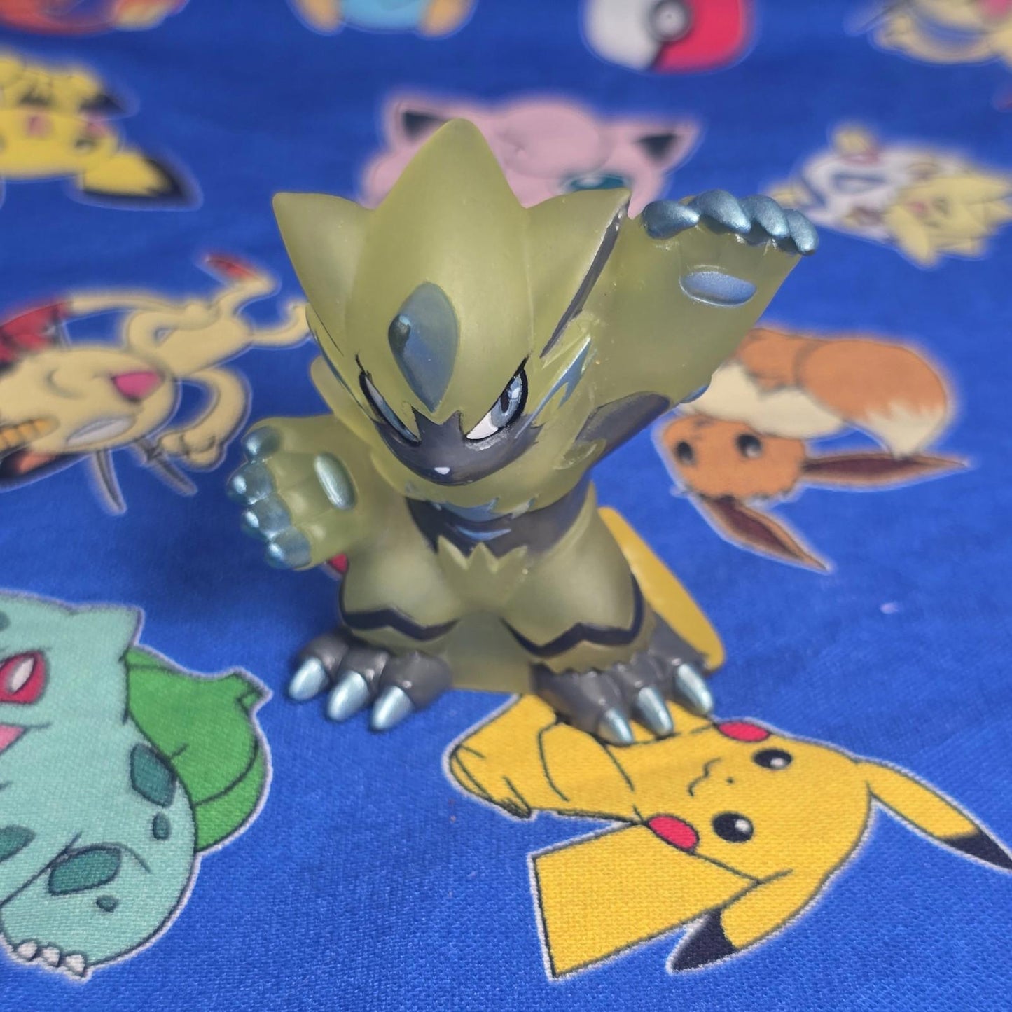 Pokemon Zeraora Clear Figure Finger Puppet 2025 Nintendo Bandai Japan USA Seller