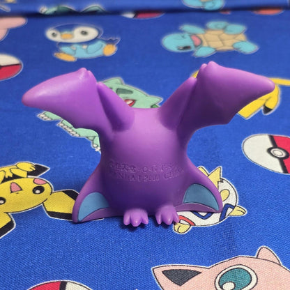 Pokemon Crobat Figure Finger Puppet 2000 Nintendo Bandai Vintage PVC Japan USA
