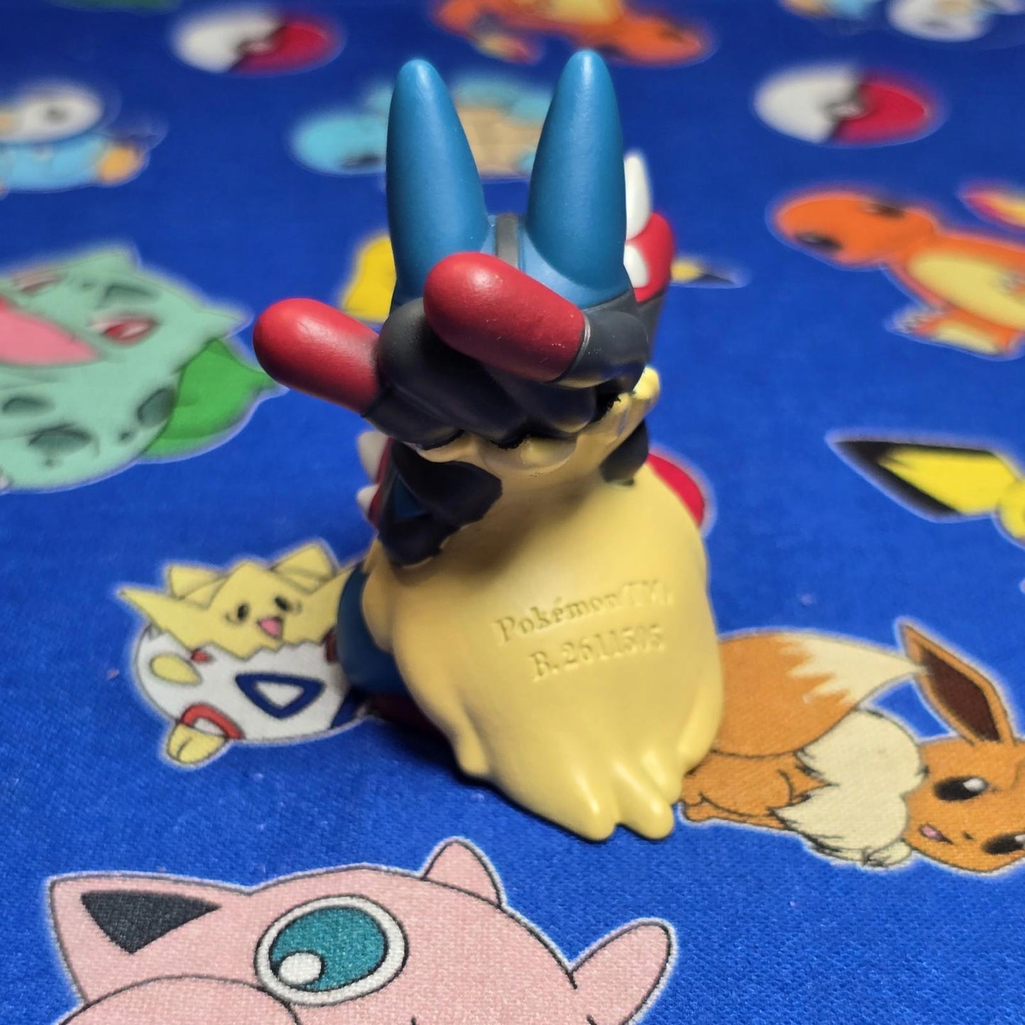 Pokemon Mega Lucario Figure Finger Puppet 2022 Nintendo Bandai Japan USA Seller