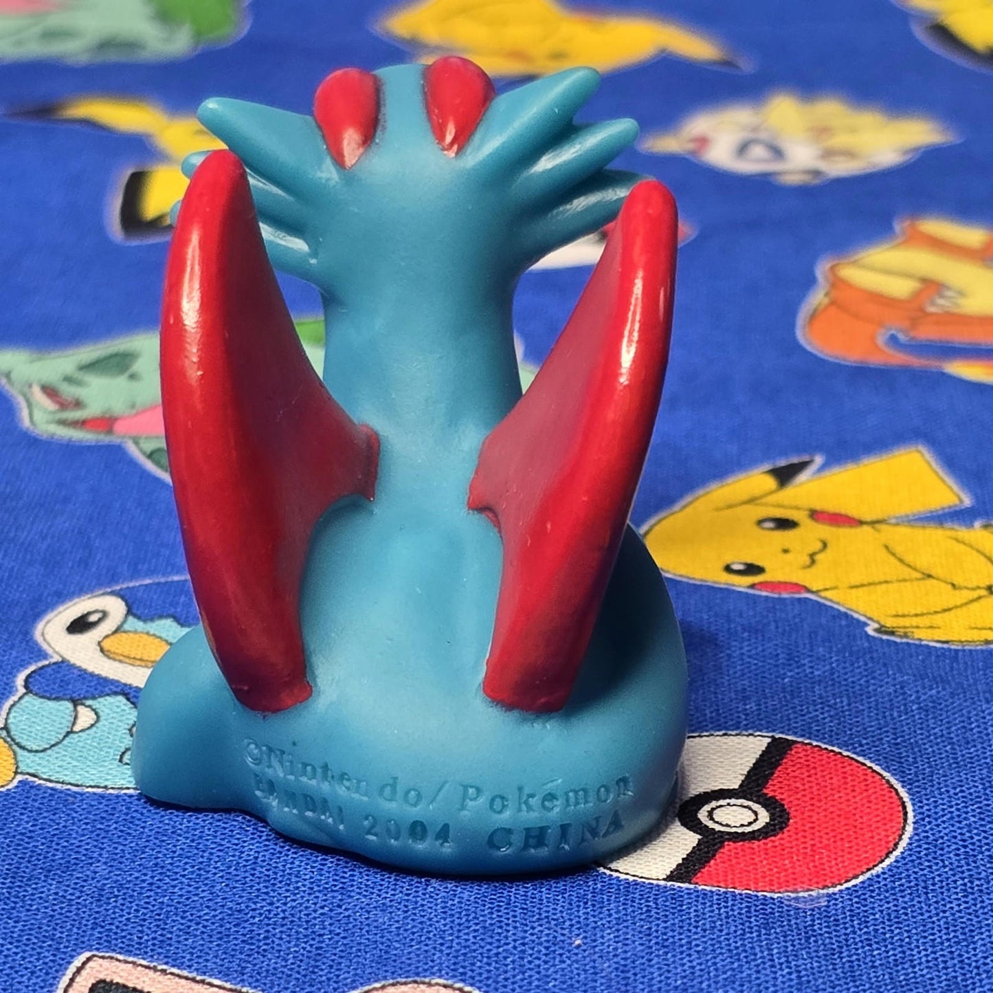 Pokemon Salamence Figure Finger Puppet 2004 Nintendo Bandai PVC Japan USA Seller