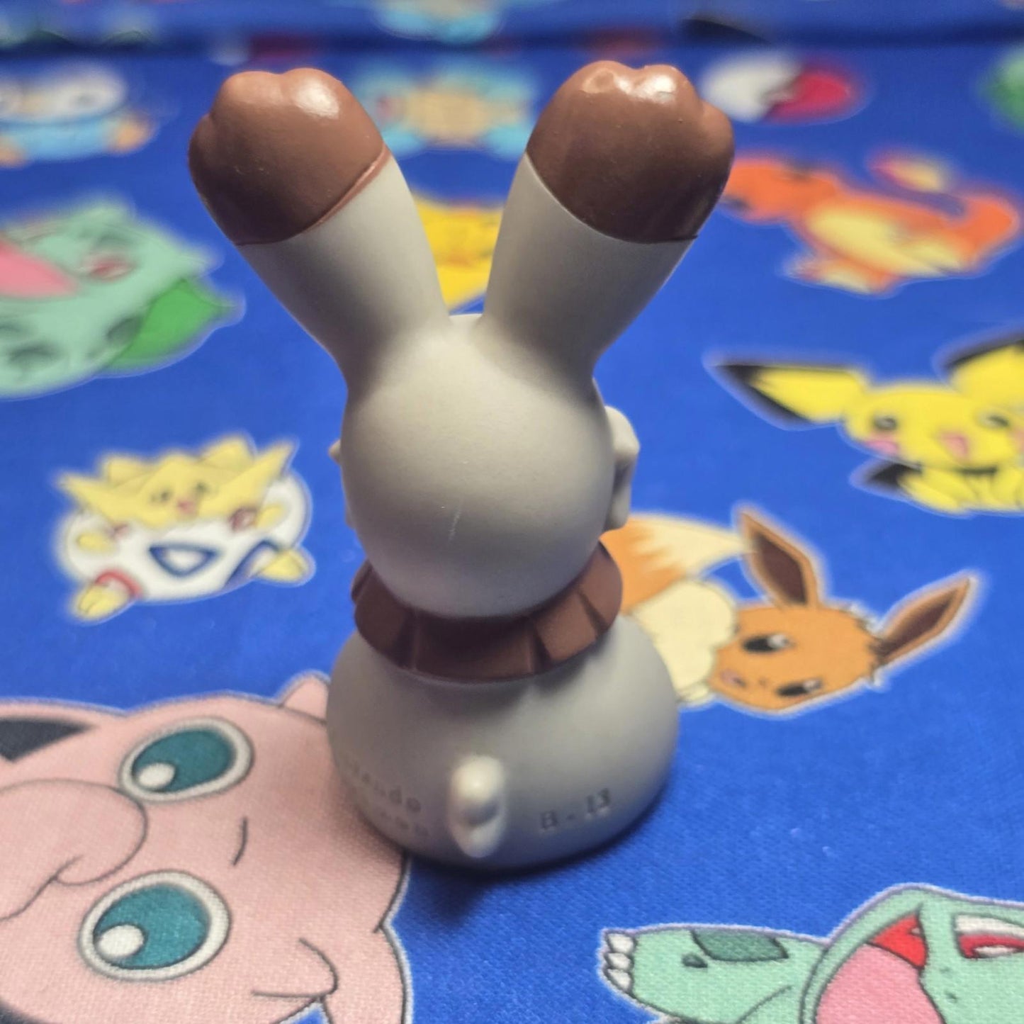 Pokemon Bunnelby Figure Finger Puppet 2013 Nintendo Bandai PVC Japan USA Seller