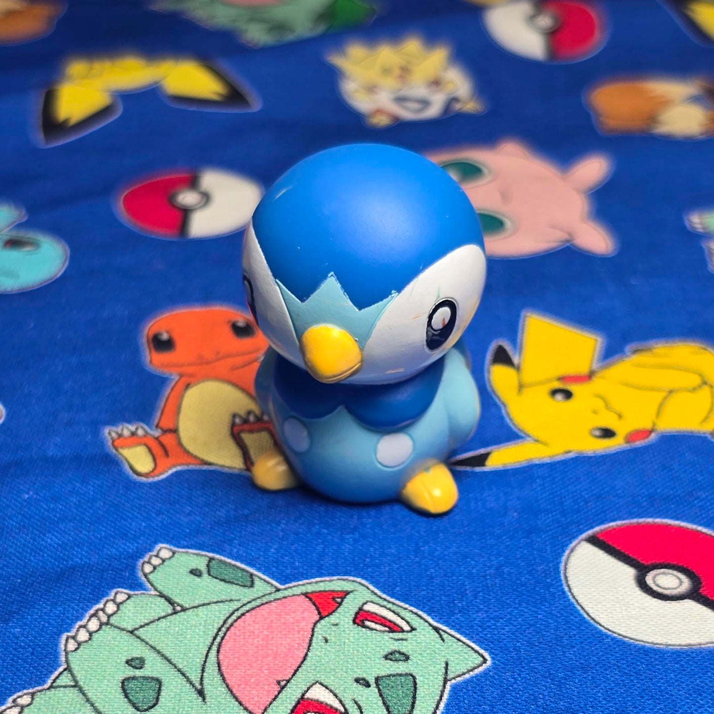 Pokemon Piplup Figure Finger Puppets 2006 Nintendo Bandai PVC Japan USA Seller