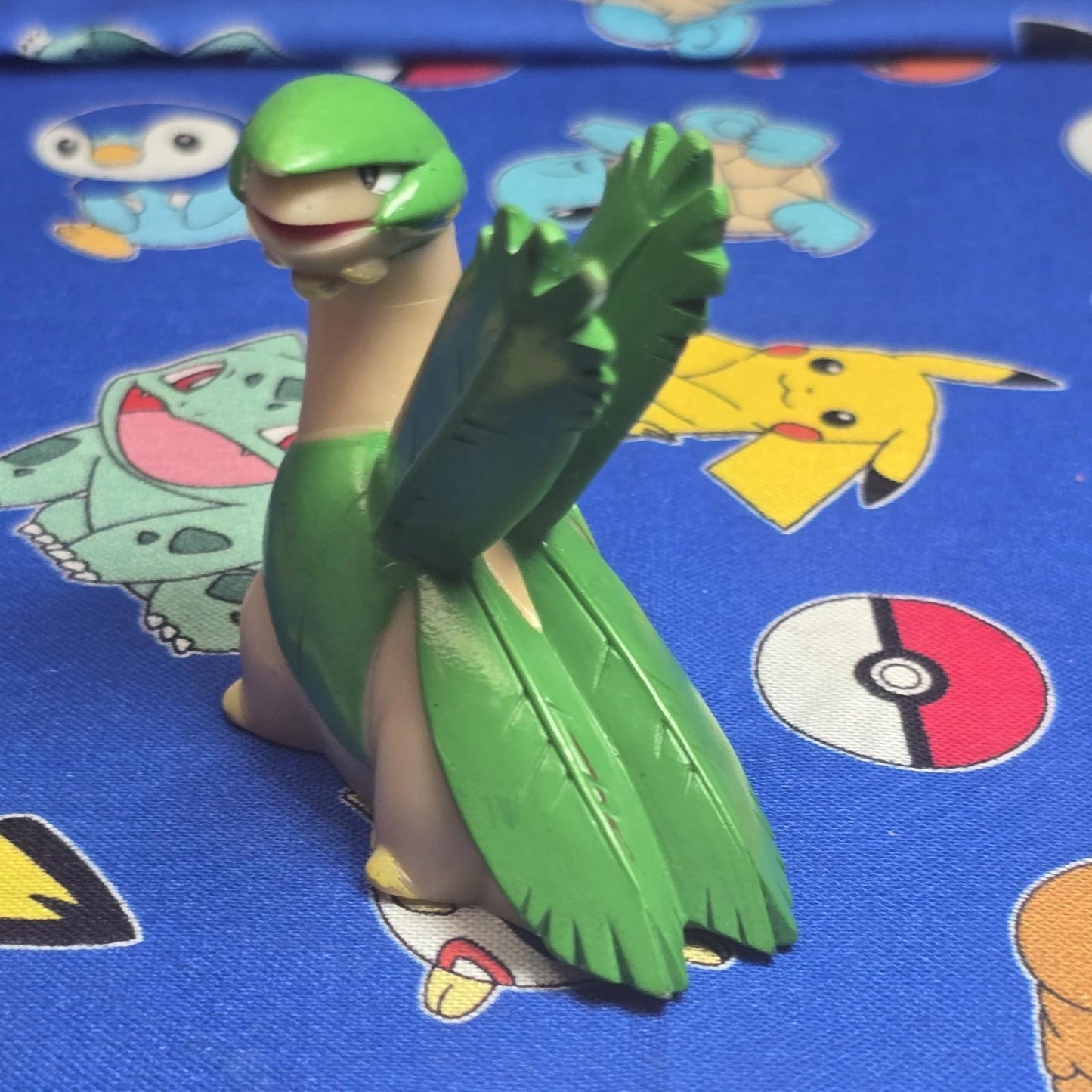 Pokemon Tropius Figure Finger Puppet 2004 Nintendo Bandai PVC Vintage Japan US