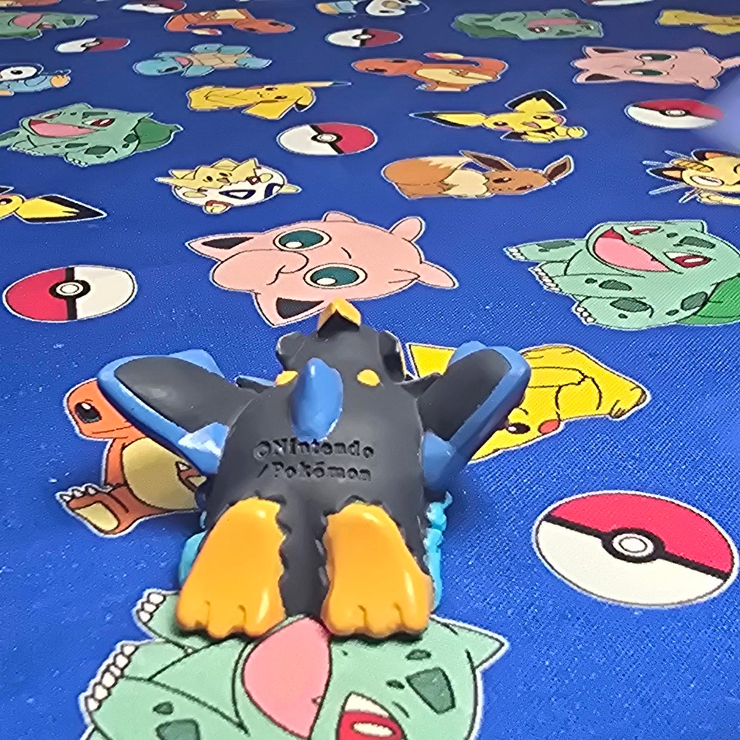 Pokemon Empoleon Figure Finger Puppet 2008 Nintendo Bandai PVC Japan USA Seller
